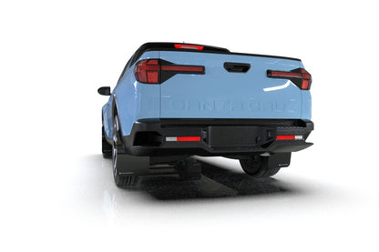 Rally Armor 22-26 Hyundai Santa Cruz Black Mud Flap w/Grey Logo