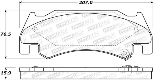 StopTech Street Brake Pads