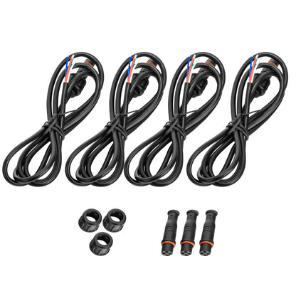 Oracle BMW 3 Series 06-11 LED Halo Kit - Non-Projector - ColorSHIFT w/ BC1 Controller SEE WARRANTY