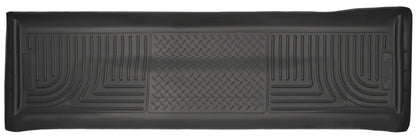 Husky Liners 11-15 Ford F250/F350/F450 Super Duty Crew Cab WeatherBeater Black 2nd Seat Floor Liners