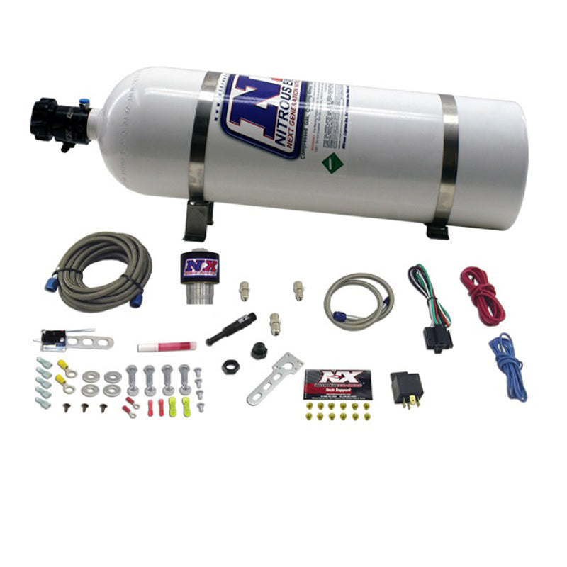 Nitrous Express Diesel Stacker 4 Nitrous Kit w/15lb Bottle