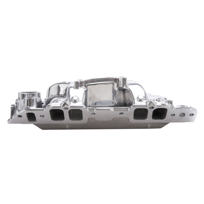 Edelbrock Polished B/B Chev Rect Port RPM Air-Gap Manifold