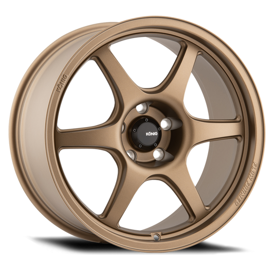 Konig Hexaform 17x9.5 5x114.3 ET38 Matte Bronze