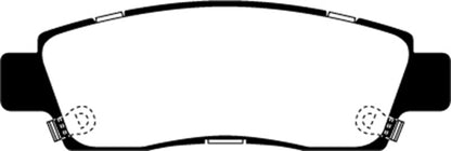 EBC 07+ Buick Enclave 3.6 Greenstuff Rear Brake Pads