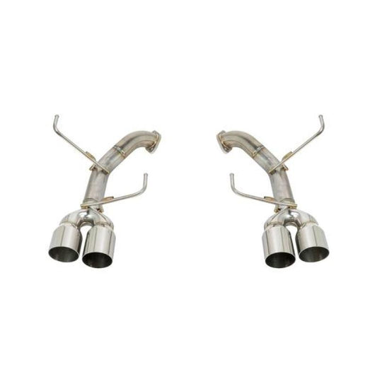 Remark 11-14 Subaru WRX/STI GR (GV) Sedan Axle Back Exhaust w/Stainless Steel Single Wall Tip