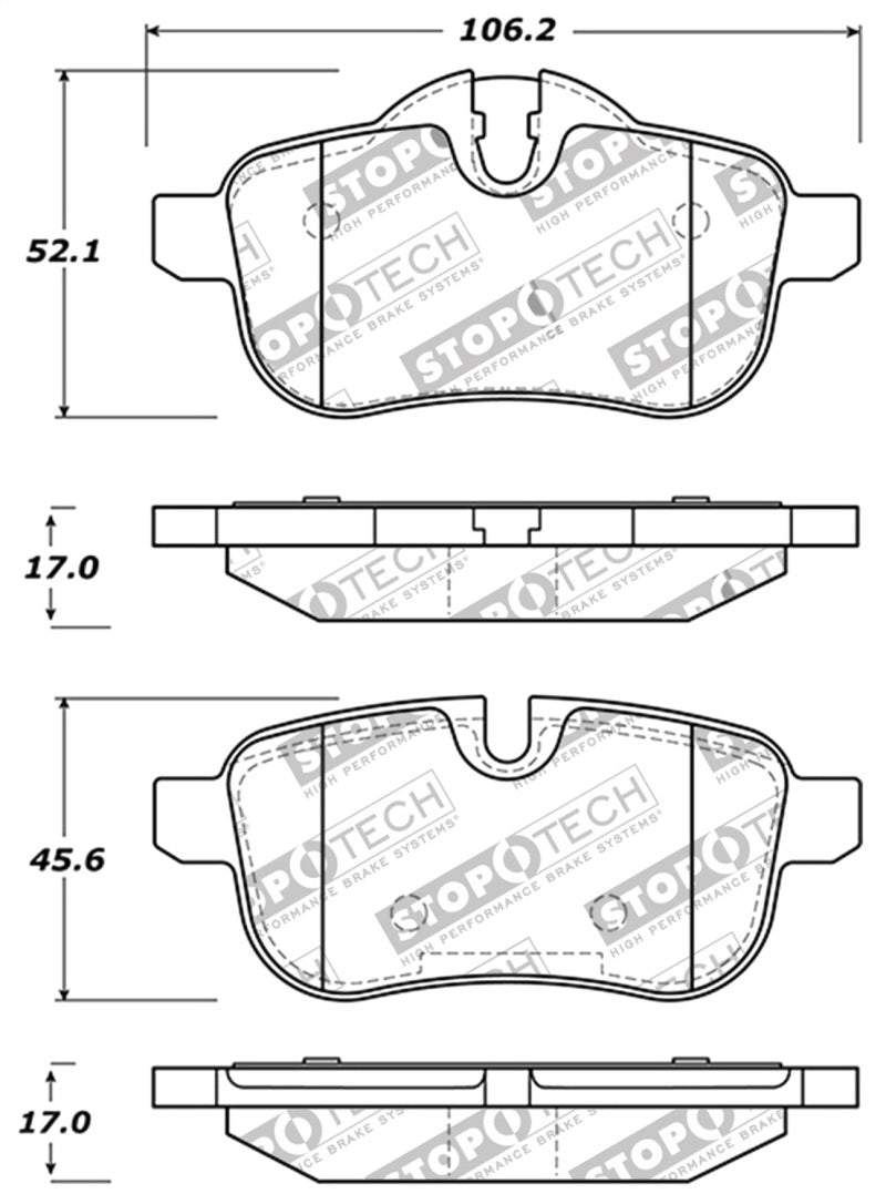 StopTech Performance Brake Pads