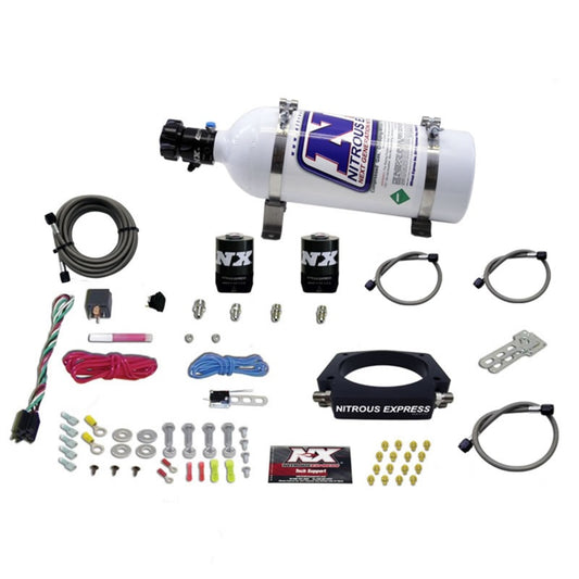 Nitrous Express GM LS 102mm Nitrous Plate Kit (50-400HP) w/5lb Bottle