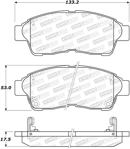 StopTech Street Brake Pads - Rear