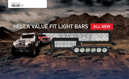 Hella Value Fit Mini 6in LED Light Bar - Spot