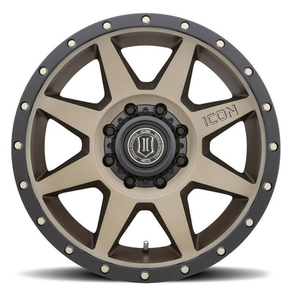 ICON Rebound 20x9 8x6.5in 12mm Offset 5.5in BS Bronze Wheel