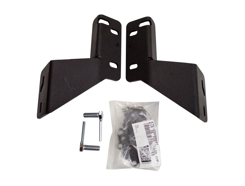 Go Rhino 15-22 Ford F-150 (Excl. Raptor/Active Park Assist) RC4 & RC3 LR Brackets - Tex. Blk