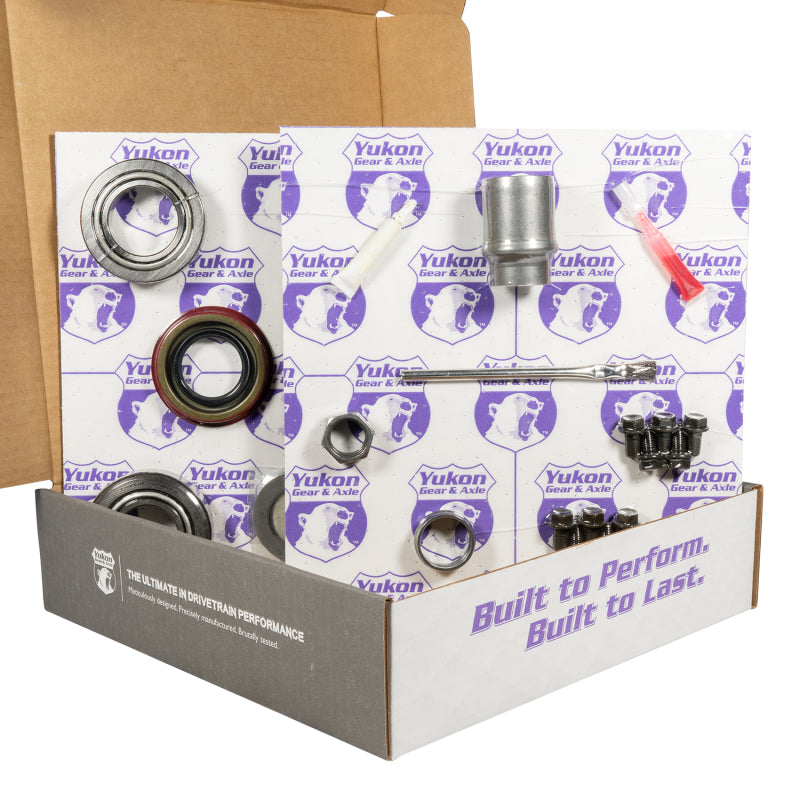 Yukon 8.2in GM 3.08 Rear Ring & Pinion Install Kit 2.25in OD Axle Bearings and Seals