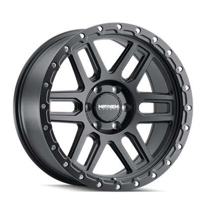 Mayhem 8304 Delta 17x9 / 6x135 BP / 0mm Offset / 87.1mm Hub Matte Black Wheel