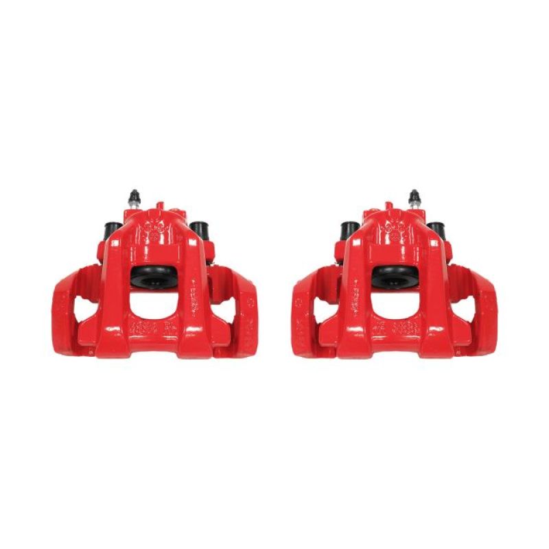 Power Stop 11-17 Dodge Durango Rear Red Calipers w/Brackets - Pair