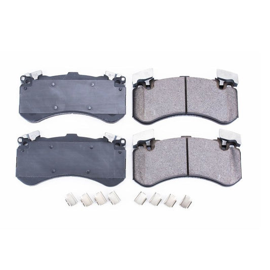 Power Stop 16-18 Audi A7 Quattro Front Z17 Evolution Ceramic Brake Pads w/Hardware