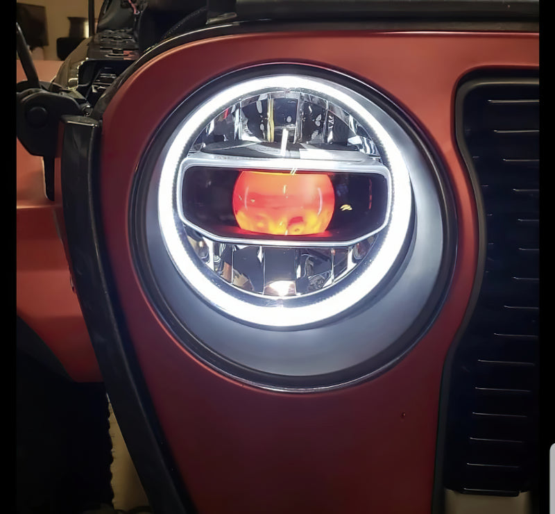 Oracle Jeep Wrangler JL/Gladiator JT Projector Illumination Kit - w/o Controller SEE WARRANTY