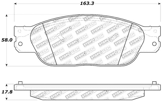 StopTech Performance Brake Pads