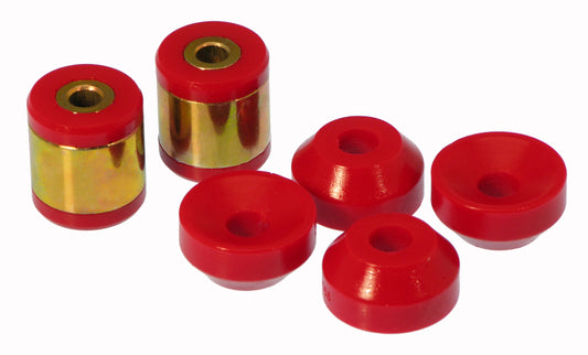 Prothane 96-00 Honda Civic Upper/Lower Rear Shock Bushing - Red