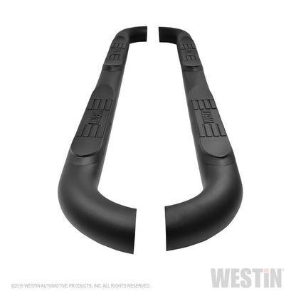 Westin 18-22 Jeep Wrangler JLU 4dr. E-Series 3 Nerf Step Bars - Tex. Blk