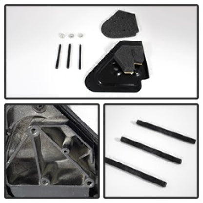 xTune Dodge Ram 94-01 Manual Extendable Manual Adjust Mirror Left MIR-DRAM94-MA-L