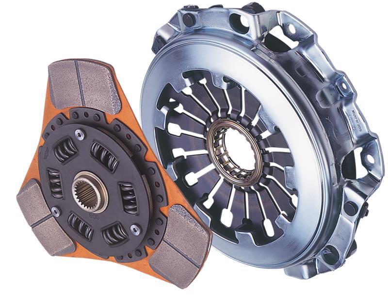 Exedy - 2002-2006 Acura RSX Base L4 Stage 2 Cerametallic Clutch 4 Puck Disc Incl. HF02 Lightweight FW