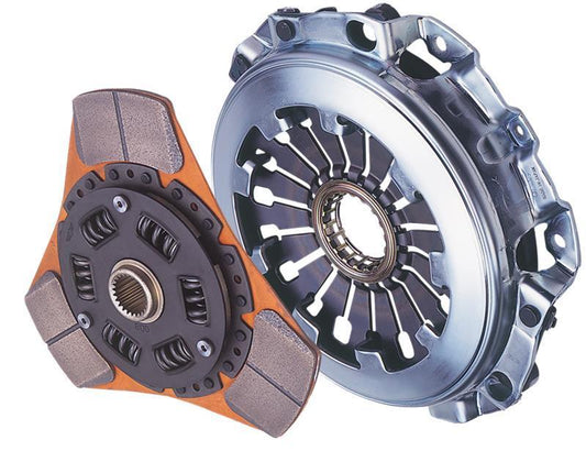 Exedy - 2002-2006 Acura RSX Base L4 Stage 2 Cerametallic Clutch 4 Puck Disc Incl. HF02 Lightweight FW