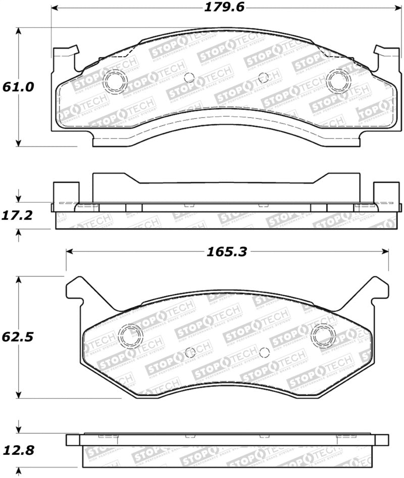 StopTech Street Brake Pads