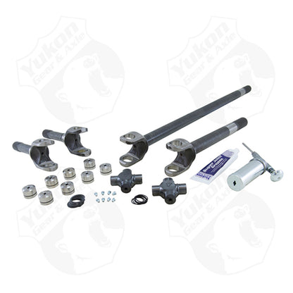 Yukon Gear Front 4340 Chrome-Moly Replacement Axle Kit For Dana 44 / Ford Bronco and F150