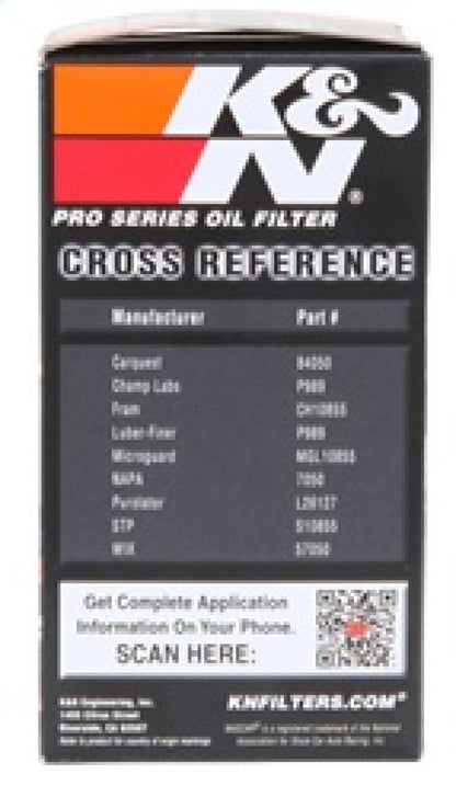 K&N Oil Filter for Hyundai/Kia V6 12-15 Azera/Sedona/10-15 Santa Fe/14-15 Cadenza