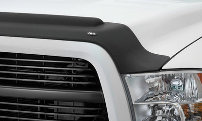 AVS 10-18 Dodge RAM 2500 Aeroskin II Textured Low Profile Hood Shield - Black