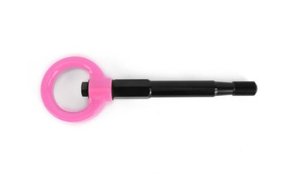PERRIN 08-14 Subaru WRX/STI (Hatchback) Tow Hook Kit (Rear) - Hyper Pink