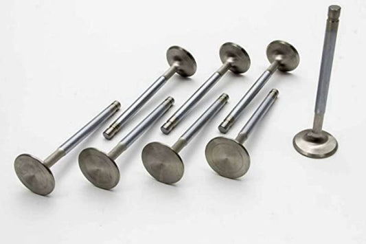 Manley Big Block Chevy Stock 3/8in Stem Diameter Race Flo Exhaust Valves (Set of 8)