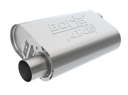 Borla CrateMuffler LS3 ATAK 2.5in Offset/Offset 14inx4.35inx9in Muffler