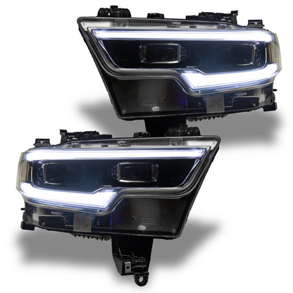 Oracle 19-21 RAM 1500 Projector LED Headlight DRL Kit - ColorSHIFT RGBW+A w/o Cntrl SEE WARRANTY