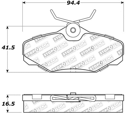 StopTech Performance Brake Pads