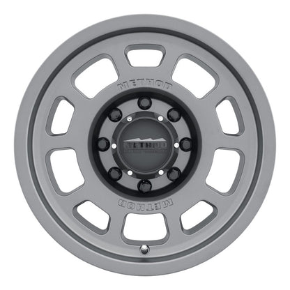 Method MR705 18x9 +18mm Offset 8x170 130.81mm CB Titanium Wheel