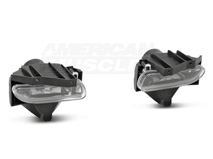 Raxiom 99-04 Ford Mustang Excluding Cobra Axial Series Fog Lights- Chrome