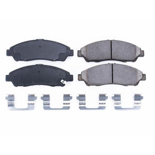 Power Stop 07-13 Acura MDX Front Z17 Evolution Ceramic Brake Pads w/Hardware