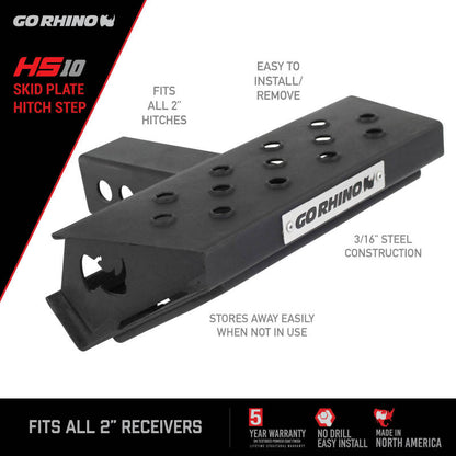 Go Rhino HS-10 Hitch Skid Step