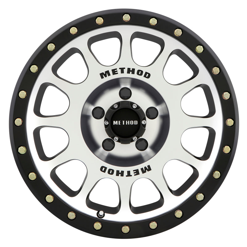 Method MR305 NV 17x8.5 0mm Offset 5x5 94mm CB Machined/Black Street Loc Wheel