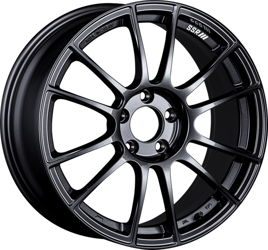 SSR GTX04 19x8.5 5x114.3 45mm Offset Dark Gunmetal Wheel