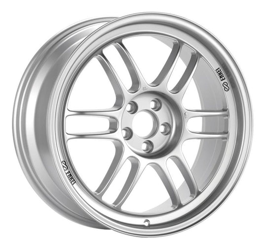 Enkei RPF1 17x9.5 5x114.3 18mm Offset 73mm Bore Silver Wheel