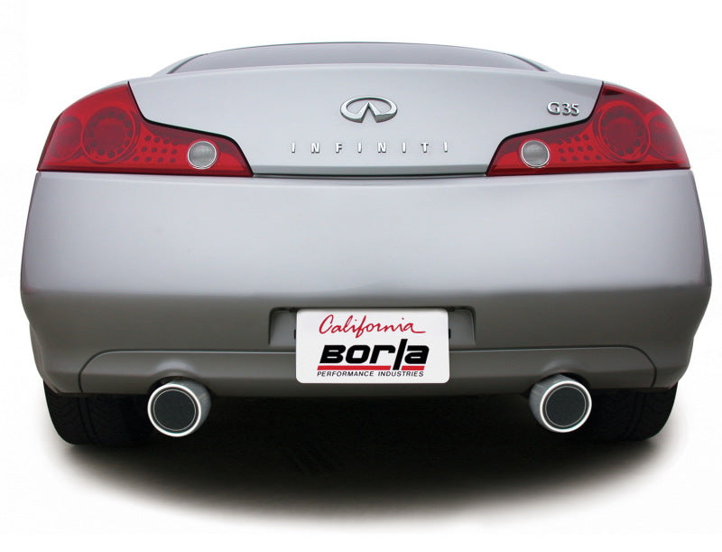 Borla 03-07 G35 Coupe Cat-back Exhaust