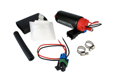 Aeromotive - 340 Series Stealth In-Tank E85 Fuel Pump - Offset Inlet - Inlet Inline w/ Outlet