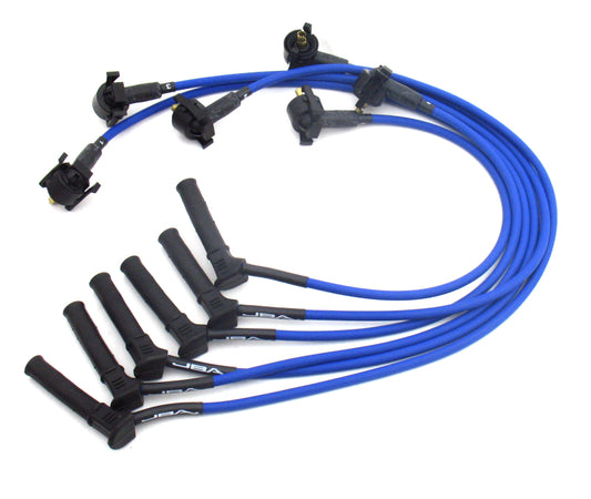 JBA 01-05 Ford Ranger/05-10 Ford Mustang 4.0L Ignition Wires - Blue