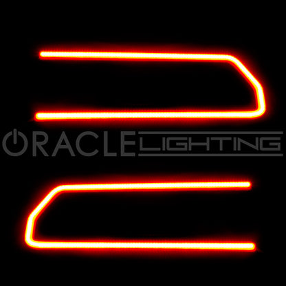 Oracle Dodge Challenger 08-14 LED Waterproof Afterburner Kit - Red SEE WARRANTY