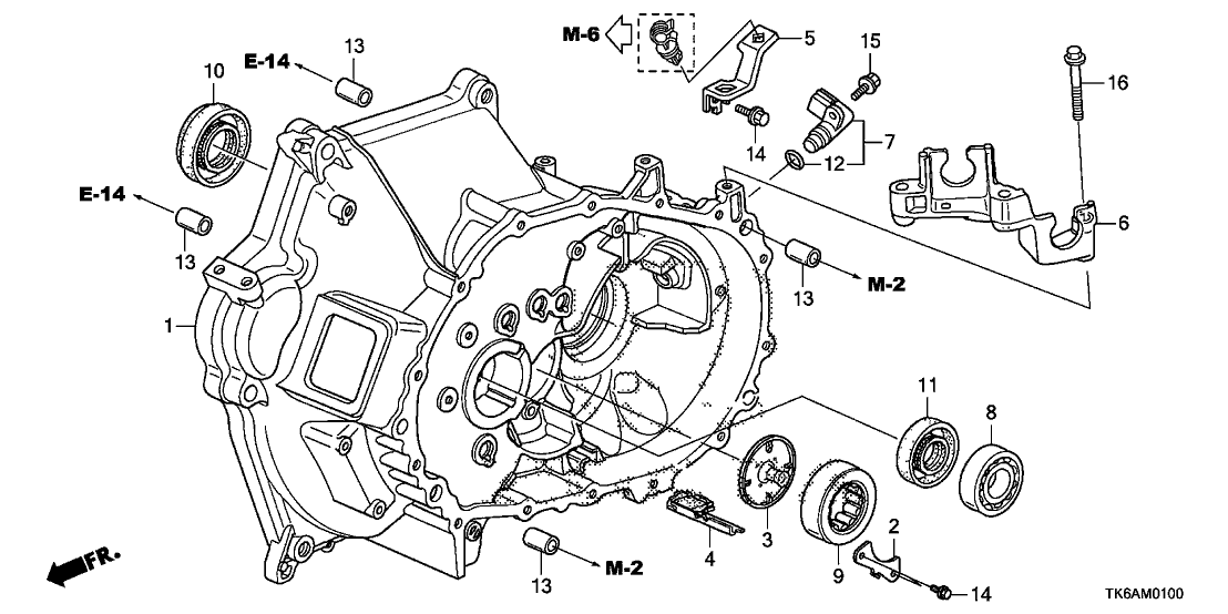 Honda - Transmission Magnet