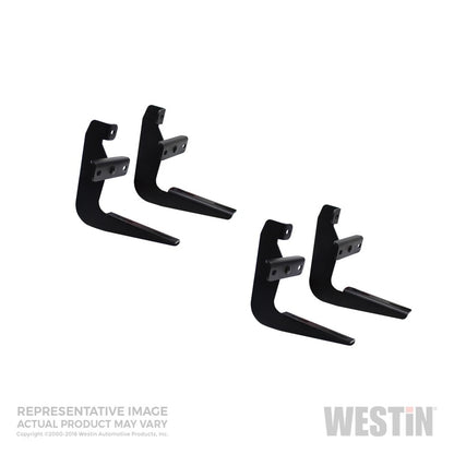 Westin 2007-2012 Hyundai Santa Fe Running Board Mount Kit - Black