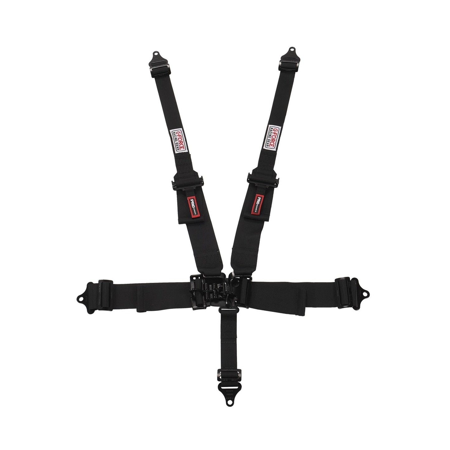 GForce - 6600 L&L 5-Point 3/2 x 3" Pull-Down Harness