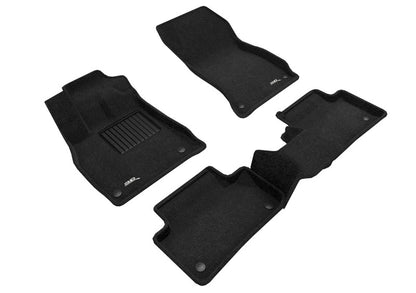 3D MAXpider 18-23 Audi Q5/SQ5 (FY/80A) / 21-23 Q5 PHEV Elegant Floor Liner R1 & R2 - Black